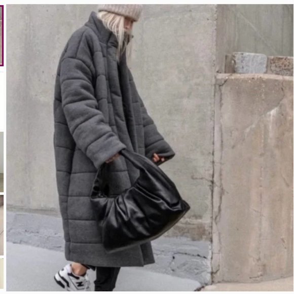 Lunya Restore Double Faced House Coat, Mercurial Grey - Picture 6 of 13